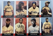 Stars of the Negro Leagues 1990 Eclipse 36 Cards Set  Satchel Paige, Josh Gibson