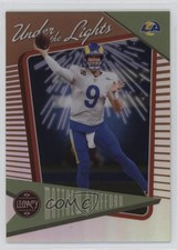 2022 Panini Legacy Under the Lights Bronze 71/100 Matthew Stafford #UL-30 1rt2