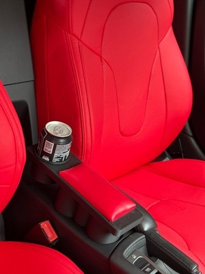Audi TT mk2 8J Coupe Fixed Padded Arm Rest Upholstered With Choice Of Colours
