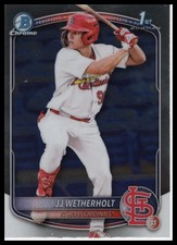 2025 Bowman #BCP-22 JJ Wetherholt Chrome Prospects
