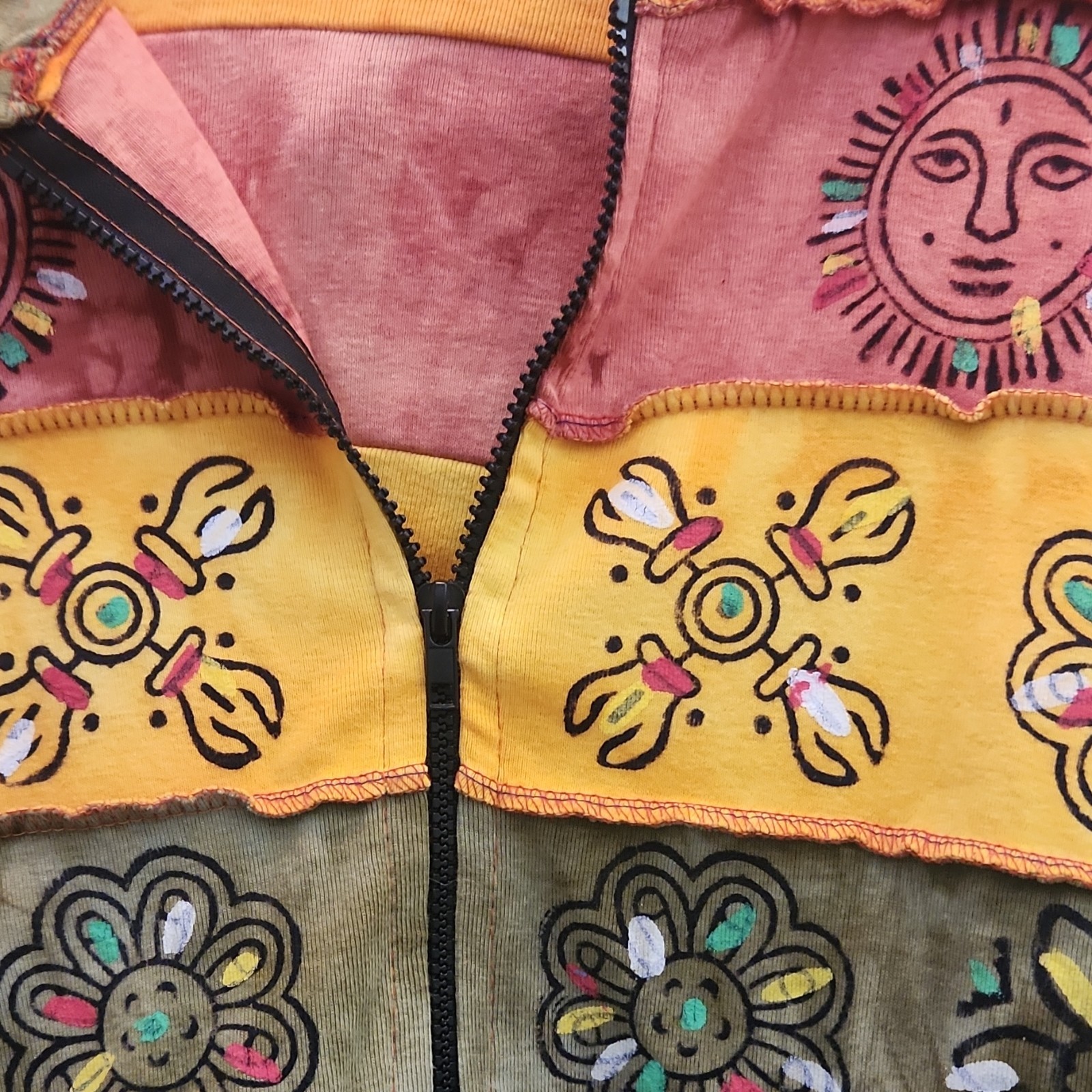 Rising International Multicolor Patchwork Flower … - image 5