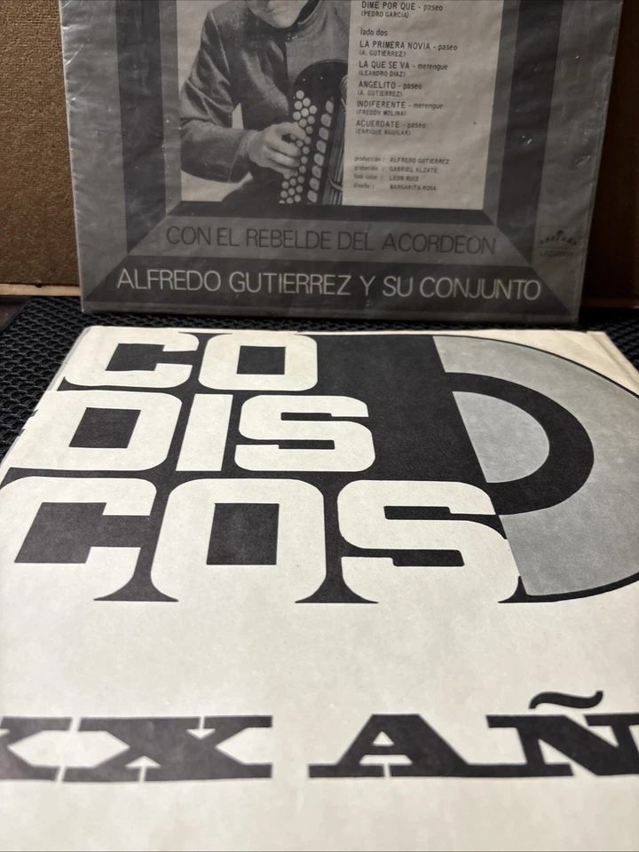 ALFREDO GUTIERREZ “ MATILDE LINA “ COSTEÑO RECORDS/ COLOMBIA PRESS 1970 - Image 3 of 4