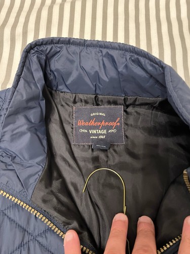 Weatherproof Mens Polyester/Nylon Vintage Diamond Quilted Vest - 207359 - Picture 7 of 7
