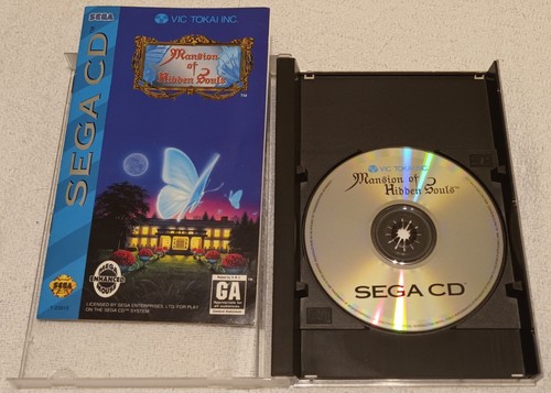 Mansion of Hidden Souls Sega CD (1993) - CIB with Manual and Registration - Bild 2 von 5
