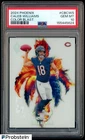 2024 Panini Phoenix Color Blast #CBCWS Caleb Williams RC Rookie PSA 10 GEM MINT