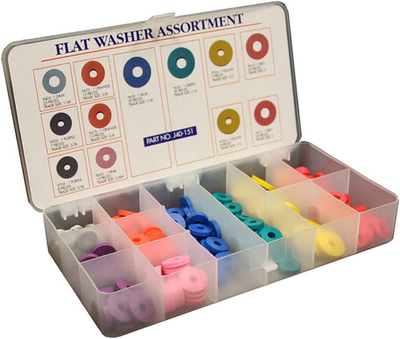 #ad #ad COMPANY J40 151 Flat Washer Assortment KIT $83.99