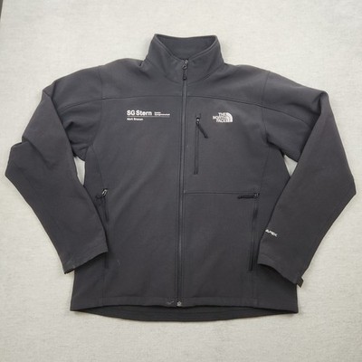 North Face TNF Apex Jacke Herren Softshell Übergang Gr. L Schwarz Outdoor Regen