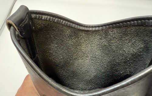 Vintage Red Wing Pecos Stiefel Herren 10,5 B Schwarz Leder Stahlkappe Biker Western - Bild 21 von 24