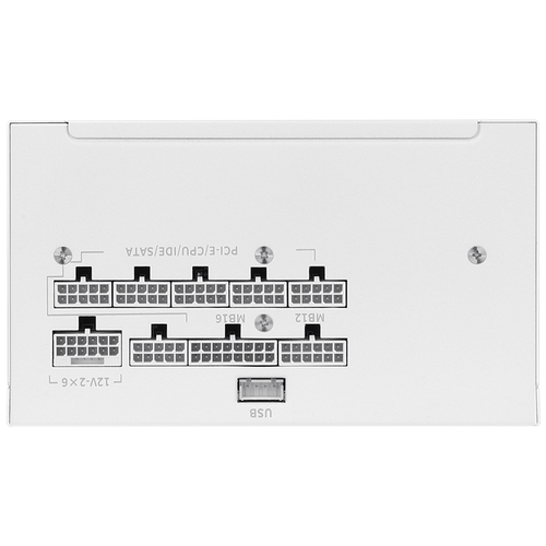 Segotep DM-850G Glacier Dual Gold Certified Fully Modular Digital Power Supply - Afbeelding 7 van 8