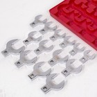 Stark Usa 14-Piece 1/2 in. Drive Jumbo Crowfoot Wrench with Storage Tray Hd Set
