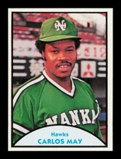 1979 TCMA Japanese Pro Baseball #68 Carlos May Nankai Hawks