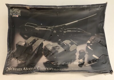 Revell 1/32 280mm Atomic Cannon Plastic Model Kit 8650 SEALED BUT OPENED 1983