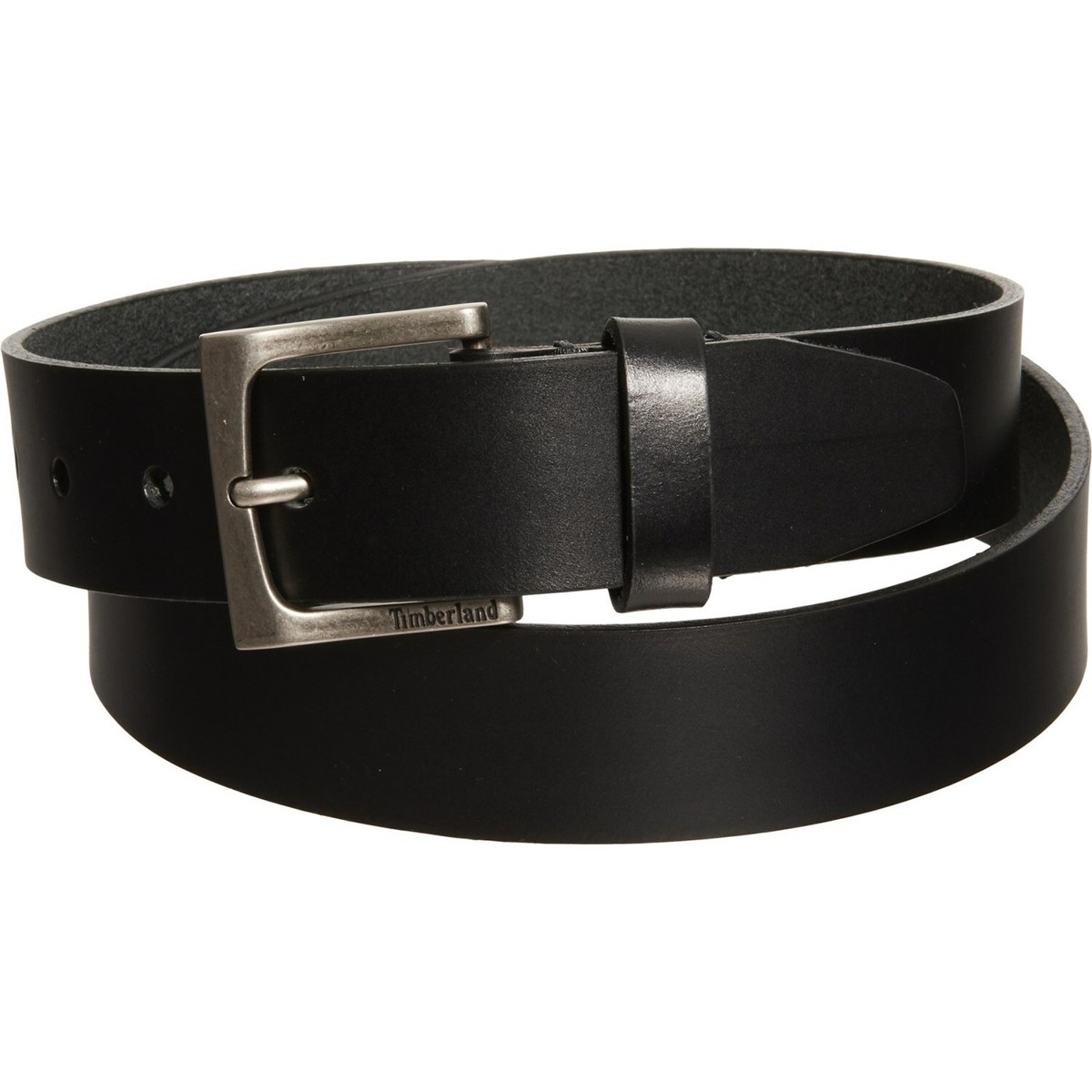 TIMBERLAND Classic Jean BLACK Full Grain LEATHER BELT MENS Size 40 - Main Image