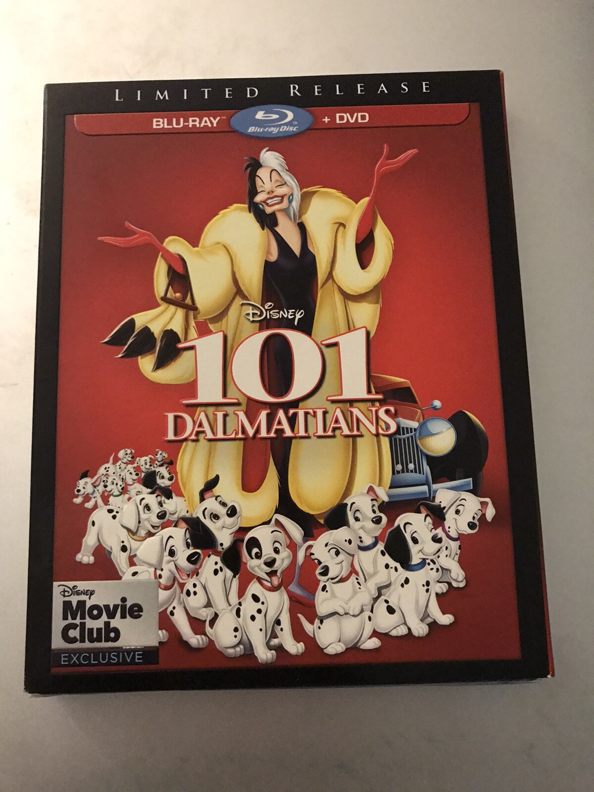 101 Dalmatians (Disney Movie Club Exclusive) Blu-ray + DVD Limited Release, image size:1200x1600