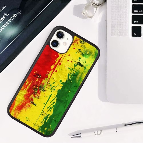 For Samsung A15 A16 S23 S24 S25 Ultra FE Aluminum Cover rastafarian flag texture - 第 15/25 張圖片