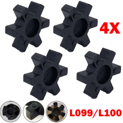 4x L099/L100 Rubber Spider Insert 63.5mm For Lovejoy Martin L-Jaw Coupling USA