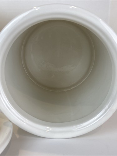 Barattolo biscotti Babbo Natale renna naso rosso Rodolph bambini fienile ceramica con scatola - Foto 8 di 12