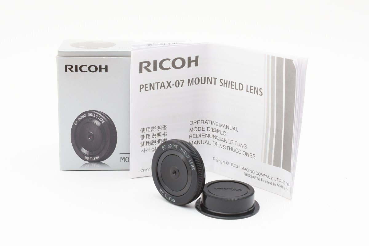 極美品　PENTAX Q 07 MOUNT SHIELD LENS Pentax-Q 07 Mount Shield Lens 11.5mm F9 Reviews - Q-Mount