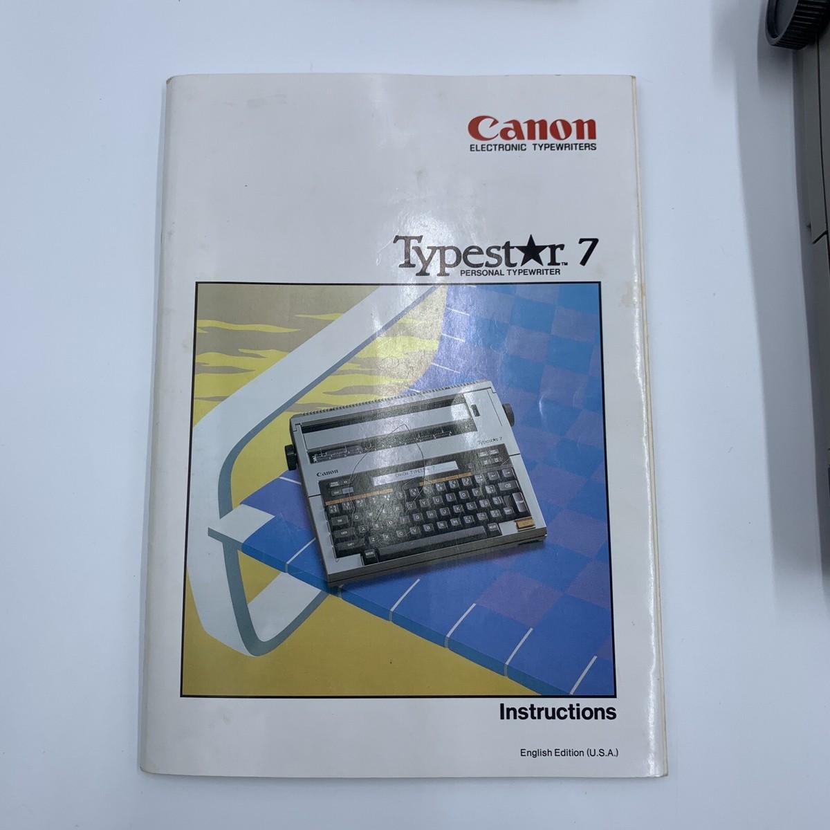 Canon Typestar 7 Typewriter with Courier 12II and Original Box 