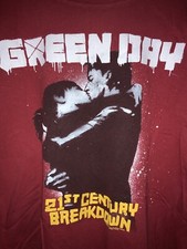 NEW Green Day 2009 21st Century Breakdown Tour Concert T-shirt rock N roll