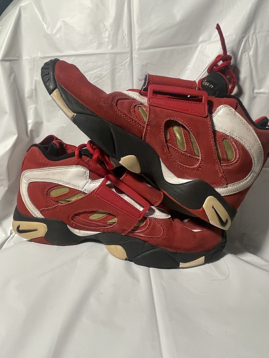 Size 10.5 - Nike Air Diamond Turf 2 2012 Red Gold | eBay display picture 1