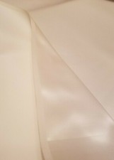 3 Yards 18" x 36" Shimmer Ivory Heavy Weight Lining Fabric. Total weight 1.5 lb