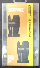Rockwell 10pc Wood Fast-Cut Oscillating Multi-Tool Blades RW8950.10 BRAND NEW