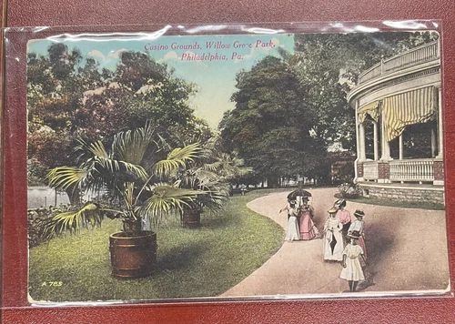 Casio Willow Grove Park 1912 # 63 19 10E 1 RPPC Vintage Antique Postcard