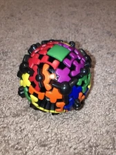 GAME Mefferts Gear Ball Brainteasers Puzzle Block Logic Puzzle 3D Project Genius