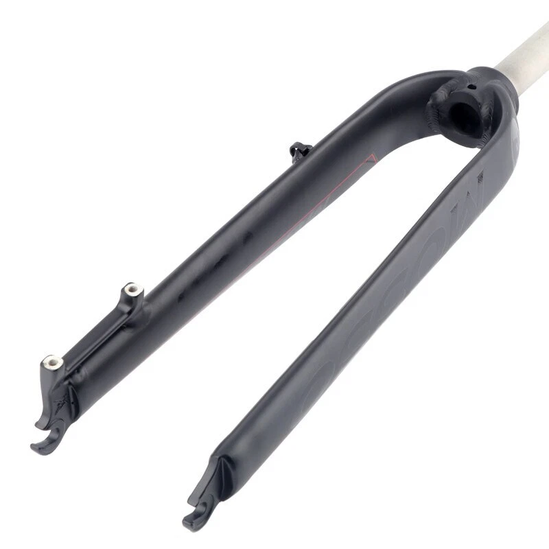 Horquilla rígida bicicleta MTB 26 27.5 29er bicicleta de montaña 700C horquilla de descenso freno de disco Foto 4 de 4