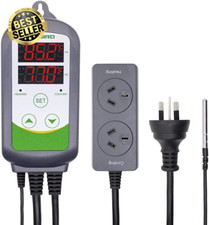 ITC308 Digital Temperature Controller, Dual Stage Heat/Cool,AU Plug, for Brewing