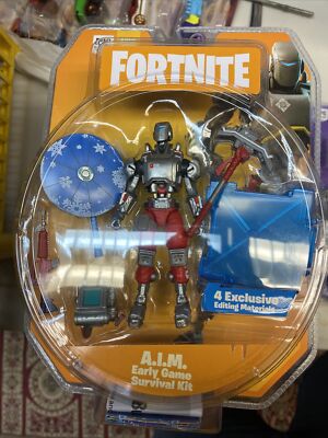 Jazwares Fortnite A.I.M. Early Game Survival Kit 4'' Action Figure New Sealed!!!