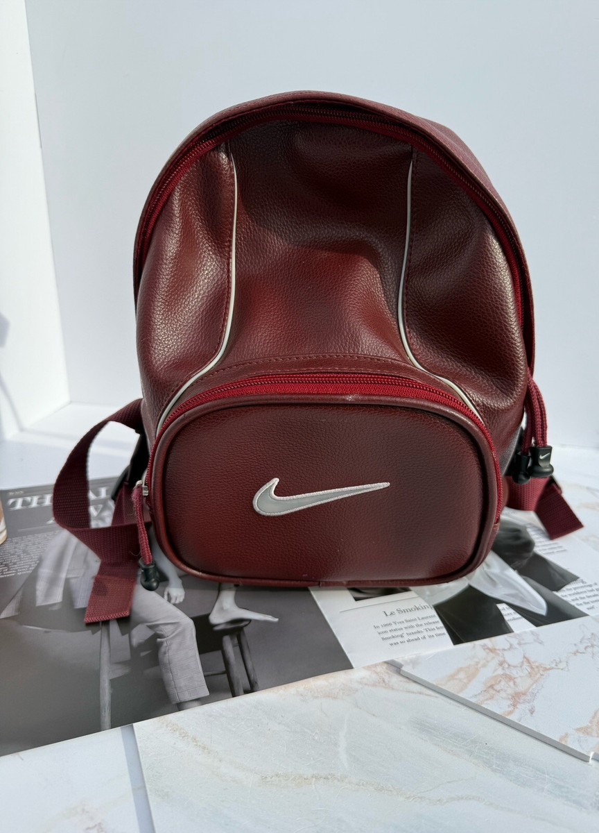 old NIKE 白タグ　00s 90s backpack Rucksack Vtg 90's RARE NIKE Red White Tag Parachute Rucksack Tactical