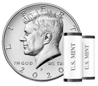 2020 P&D KENNEDY HALF DOLLAR Set (2 COIN SET) Brilliant Uncirculated Quality!
