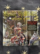 IRON MAIDEN- SOMEWHERE IN TIME -2012 LIMITED ED PICTURE DISC VINYL MINT