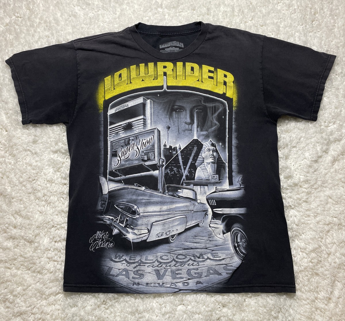 激レア　Lowrider ゲームシャツ　チカーノ 激レア Lowrider ゲームシャツ チカーノ