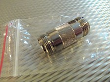  1 N Female to N Female Connector Antenna Coaxial Adapter Connector RF Barrel