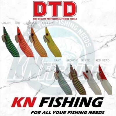 DTD FULL FLASH EGI OITA 1.5 Squid Jig Meeresangeln Eging 3,8gr 60mm