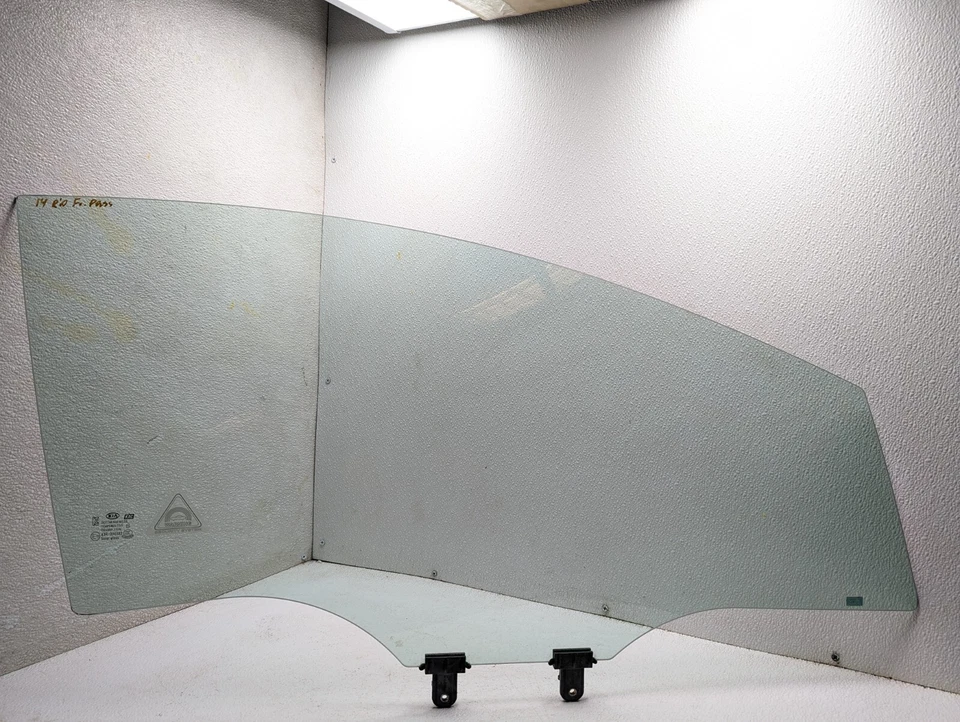 12 13 14 15 KIA RIO PUERTA DELANTERA VENTANA VIDRIO PASAJERO LADO DERECHO OEM Foto 4 de 4