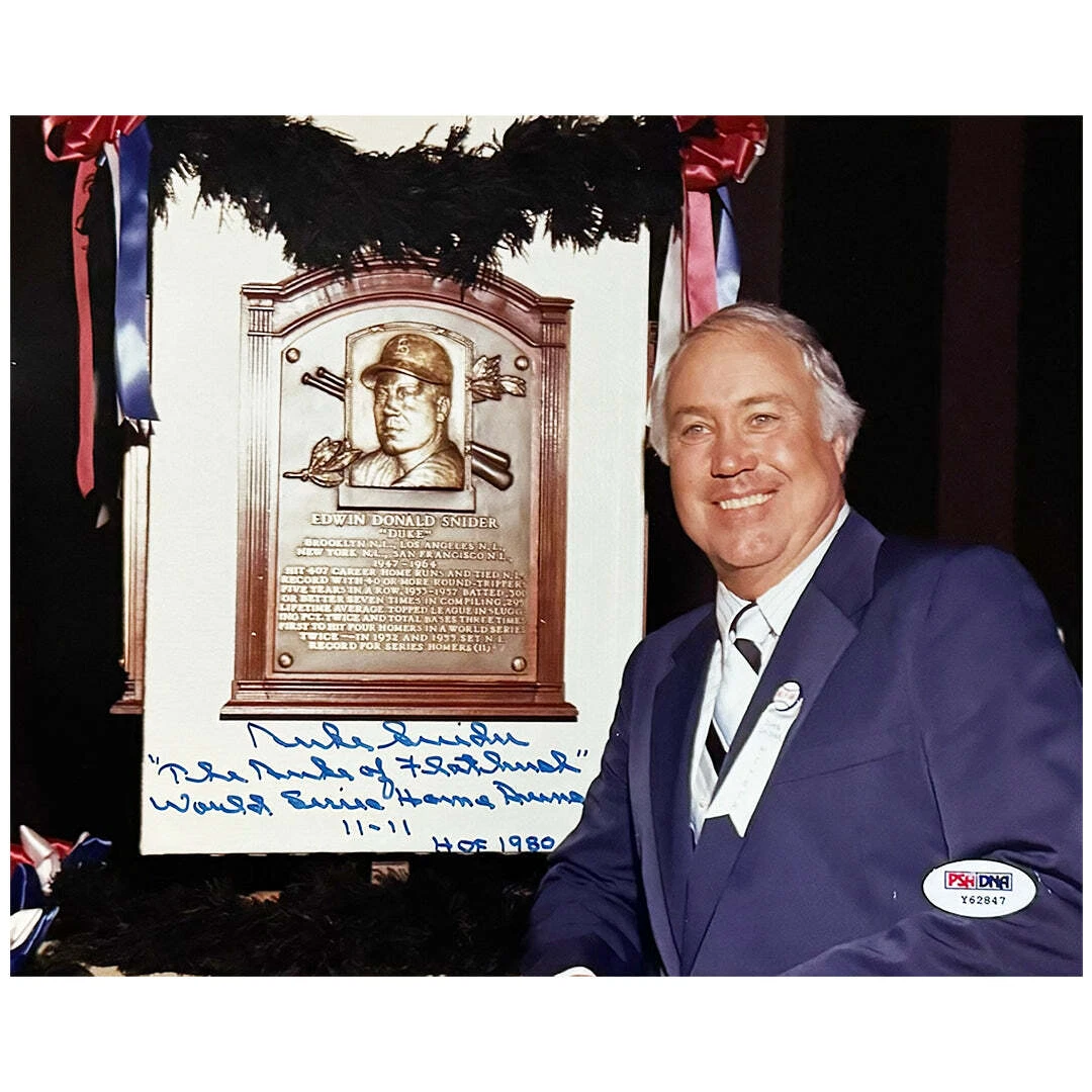 Duke Snider MLB Original Autographed Photos for sale | eBay
