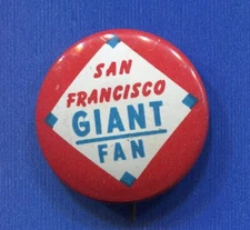 1964 GUYS SAN FRANCISCO GIANTS 15/16" Pinback Button - 11877
