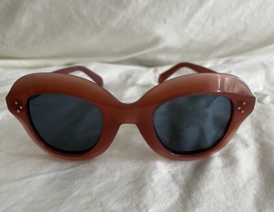 Vintage Céline Pink Lola Round Sunglasses Excellent Condition