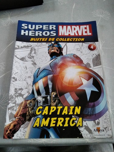 MARVEL - BUSTE de collection - AVENGERS - CAPTAIN AMERICA # 4 + fascicule - Picture 4 of 4