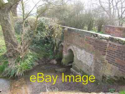 Photo 6x4 Twin arch bridge over Wheaton Aston Brook This must be the broo c2007