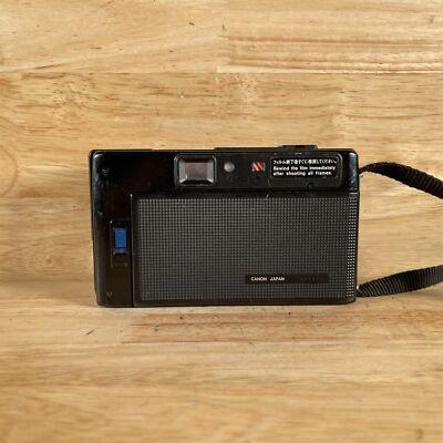 Canon AF35M Black Handheld 35mm CAFS Self-Timer Pre Focus Film