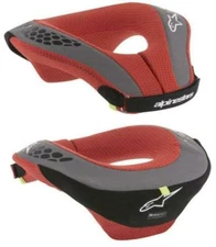 Alpinestars YOUTH Sequence Neck Support Roll Black Red Motocross Protection