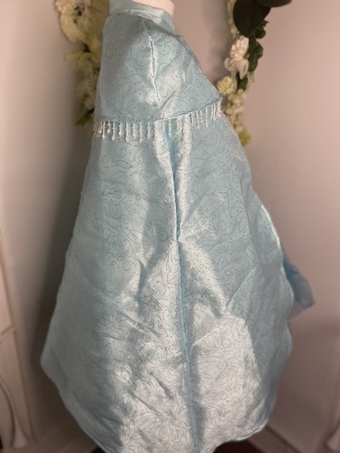 Accesorio Disfraz Princesa Hada Azul 7-8Y Capa Nieve Congelada Vestido Elegante 32" - Imagen 18 de 24