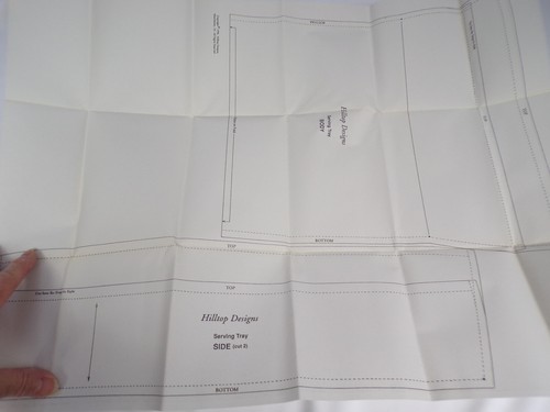 Colección de patrones de forro personalizados Longaberger de Hilltop Designs libros de costura I22 - Imagen 7 de 8
