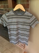 Boys Cat Jack Short Sleeve Pocket Tee Size M 8/10