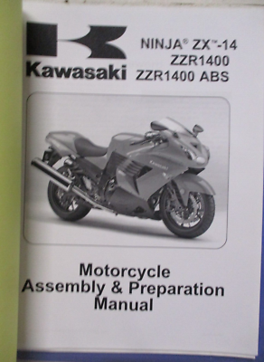 2007-2011 KAWASAKI MOTORCYCLE ASSEMBLY AND PREPARATION MANUALS | eBay